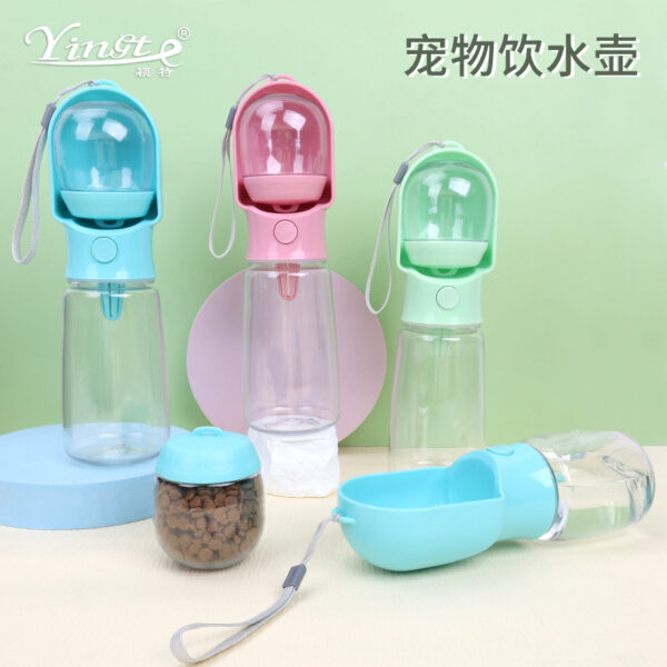 Pet Supplies Dog Water Bottle Travel Cup Food Container Portable Dog Travel Cup